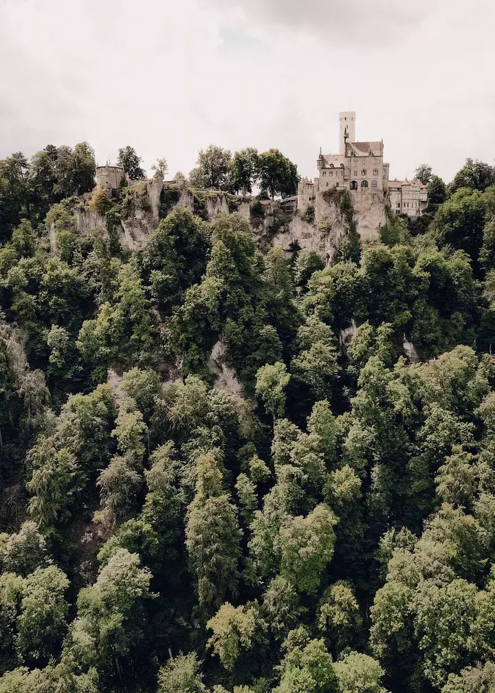 Märchenschloss Lichtenstein, Deutschland Wandbild Fotografie