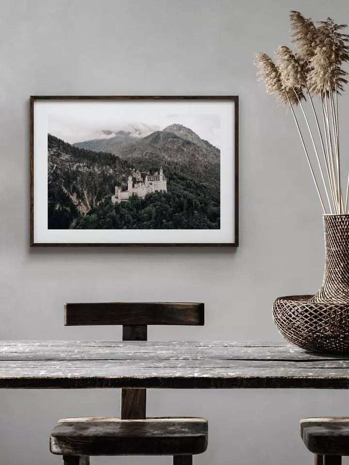 Märchenschloss Neuschwanstein Deutschland Wandbild Fotografie