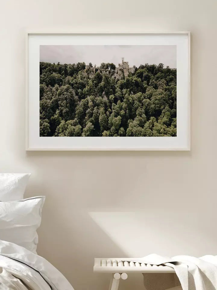 Märchenschloss Print Reutlingen, Kunstdruck Fotografie