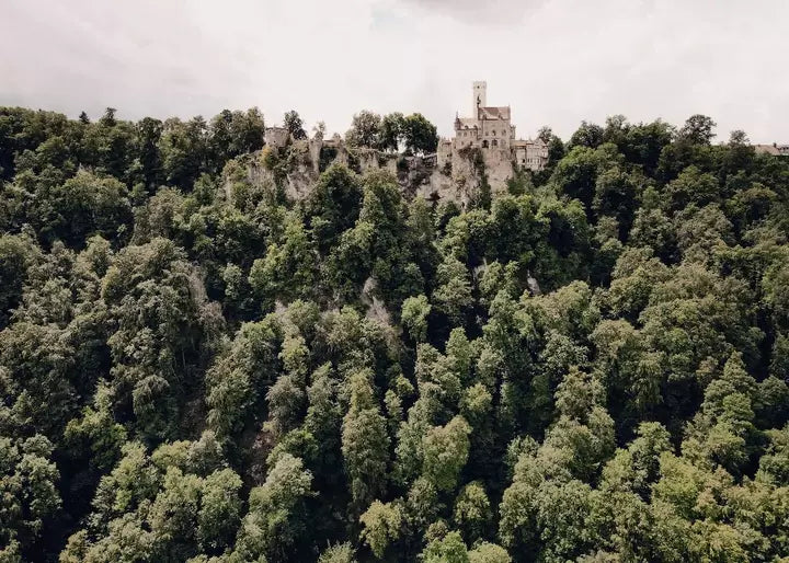 Märchenschloss Print Reutlingen, Kunstdruck Fotografie