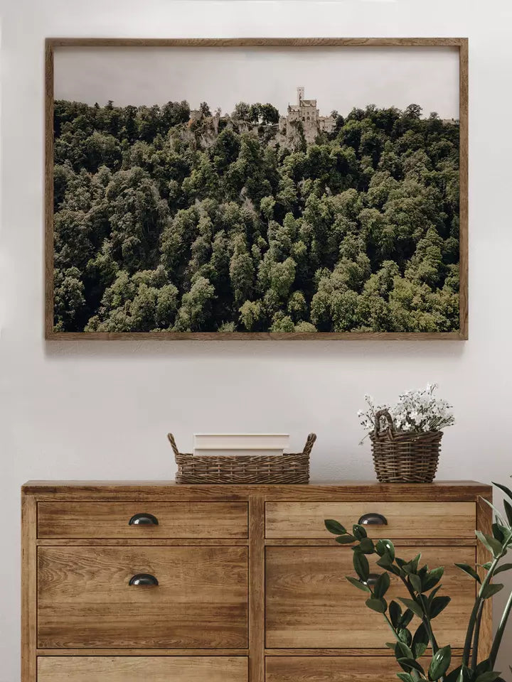 Märchenschloss Print Reutlingen, Kunstdruck Fotografie