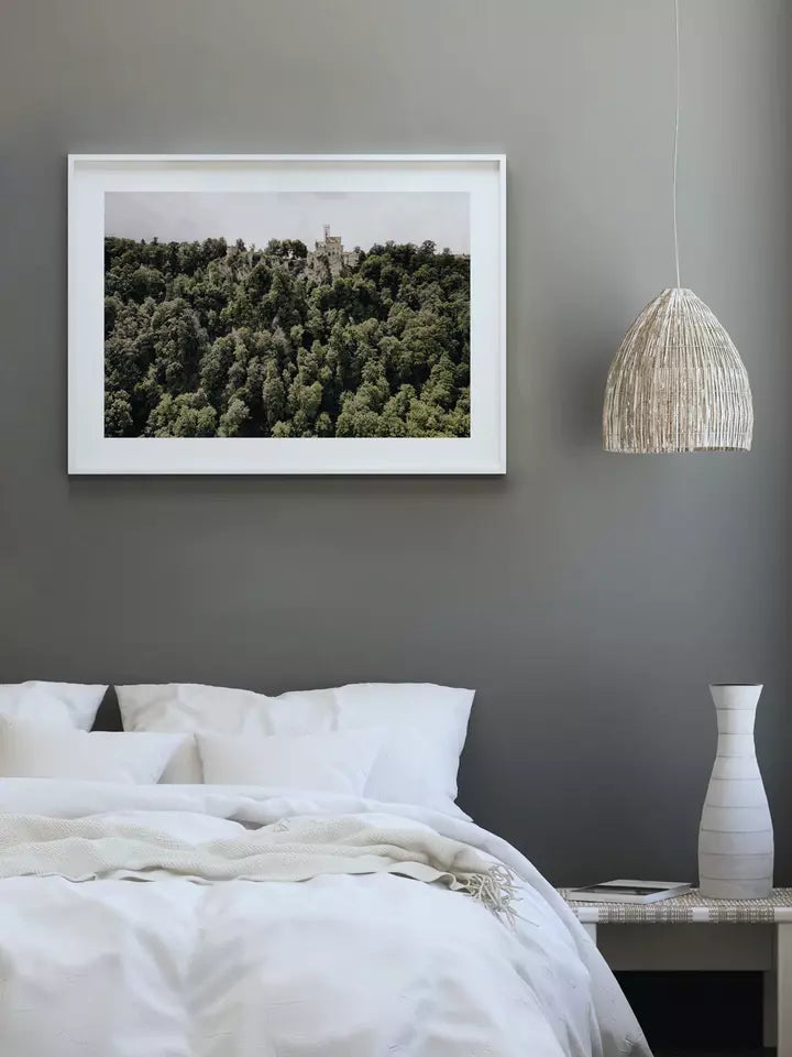 Märchenschloss Print Reutlingen, Kunstdruck Fotografie