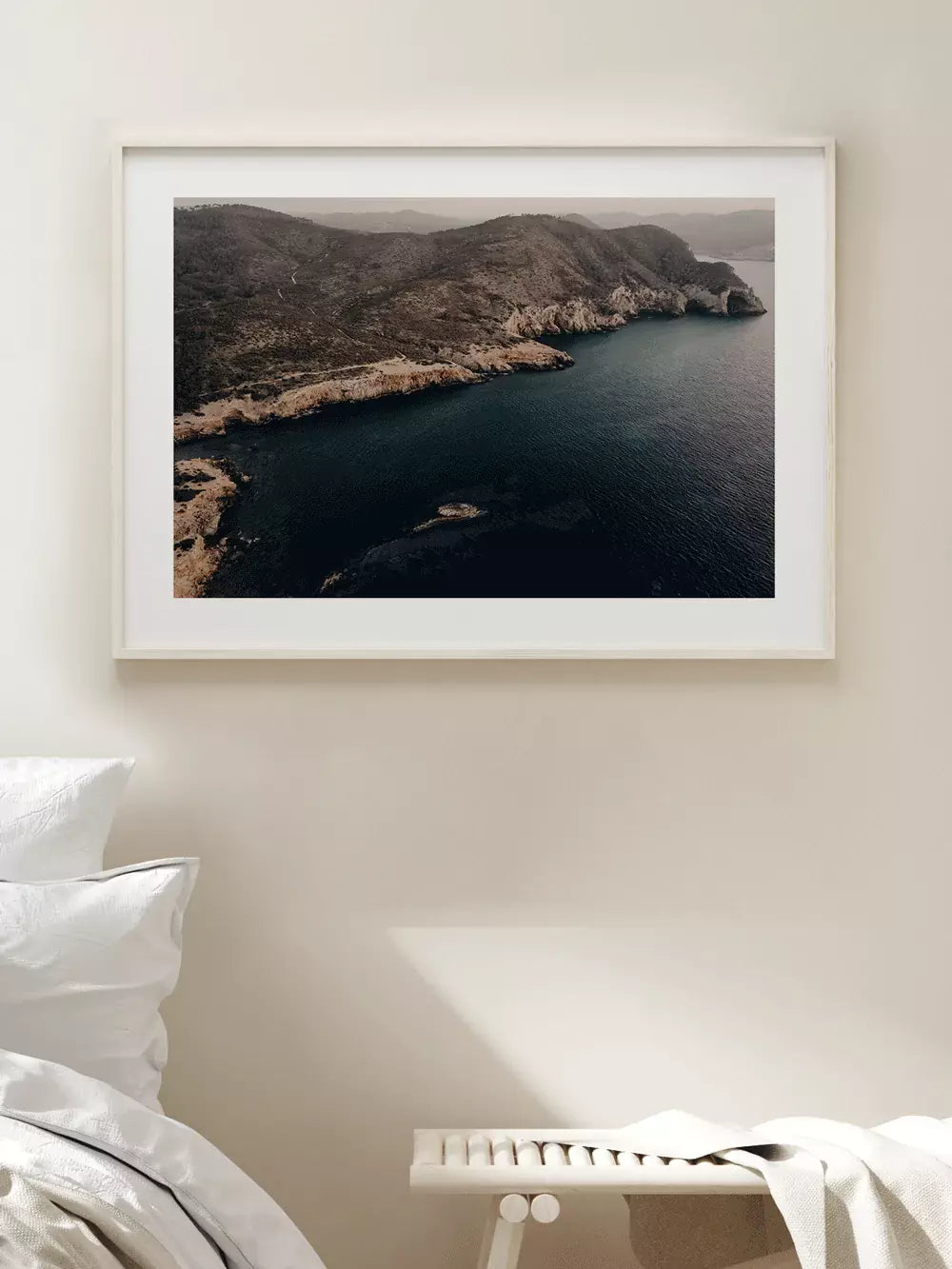 Spanien Wandbild, Meer Felsen Insel Es Vedrà Balearen Ibiza Fotografie