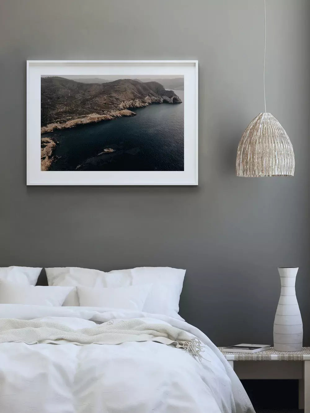 Spanien Wandbild, Meer Felsen Insel Es Vedrà Balearen Ibiza Fotografie