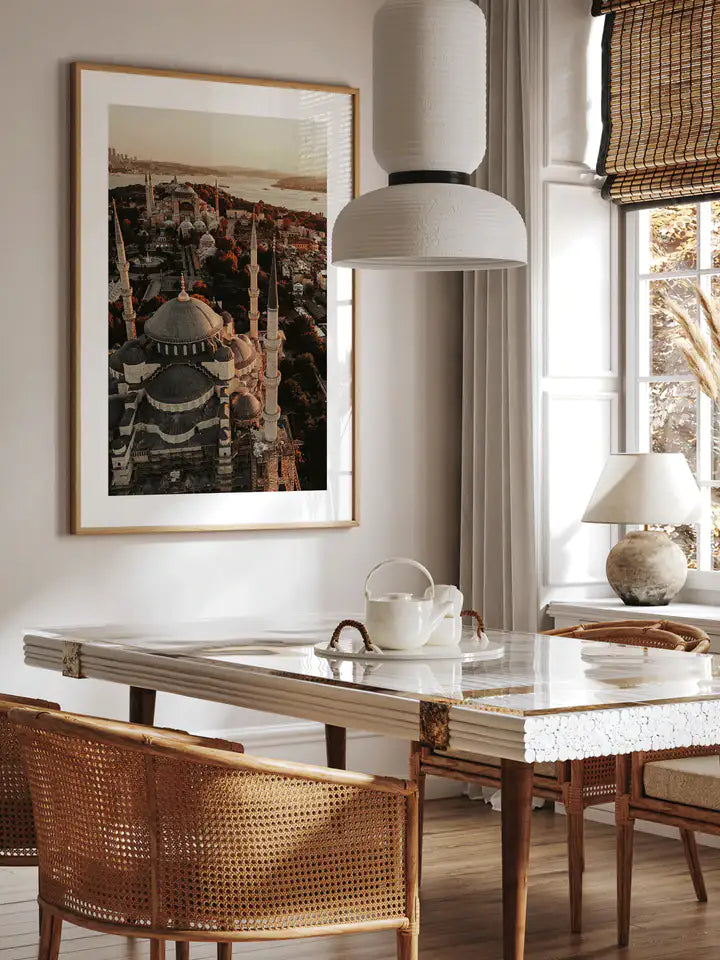 Moschee Istanbul Wandbild, Türkei Fotografie