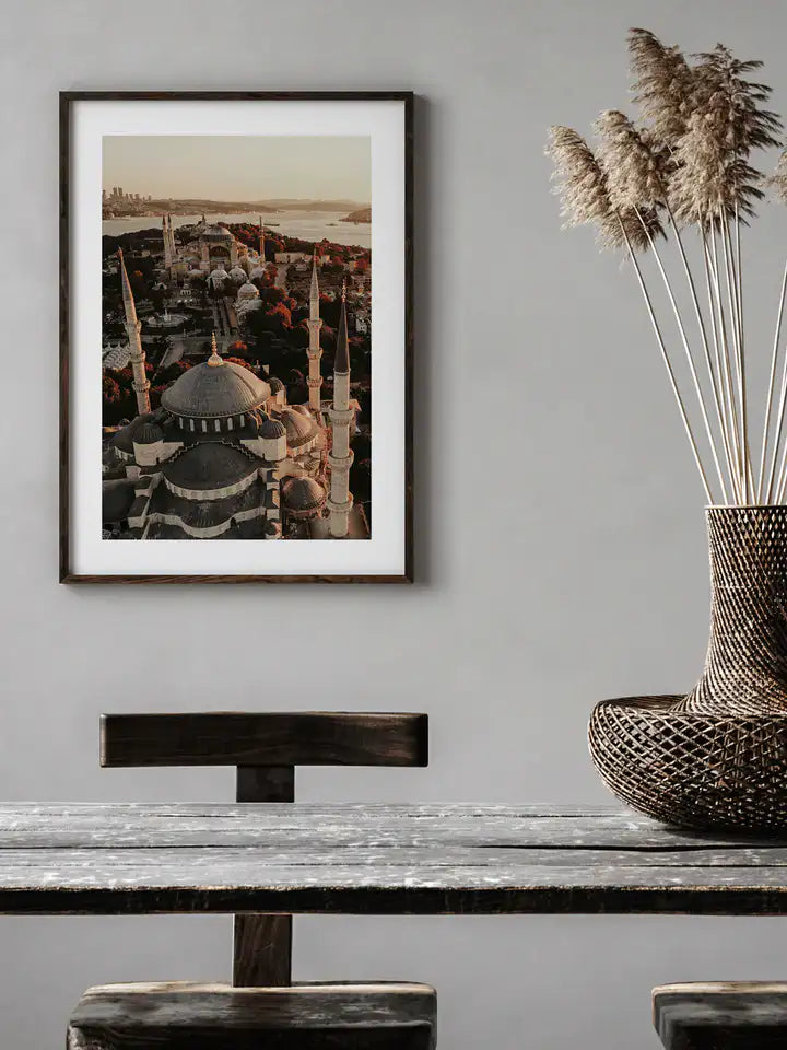 Moschee Istanbul Wandbild, Türkei Fotografie