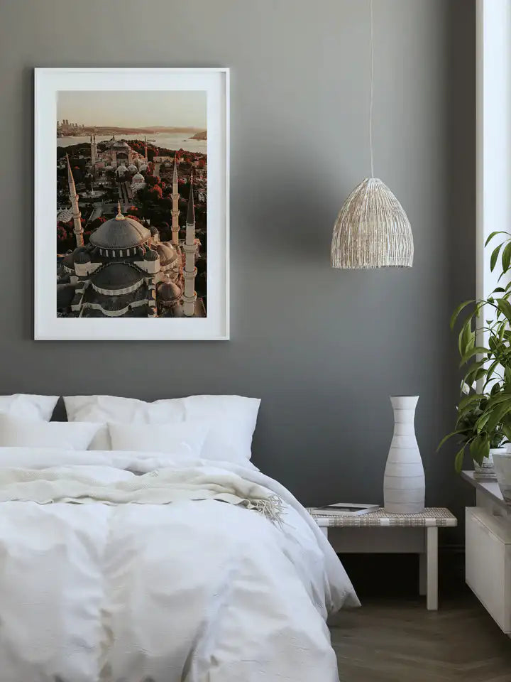 Moschee Istanbul Wandbild, Türkei Fotografie