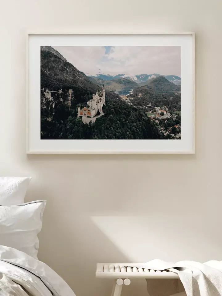 Neuschwanstein Print Märchenschloss Deutschland Fotografie
