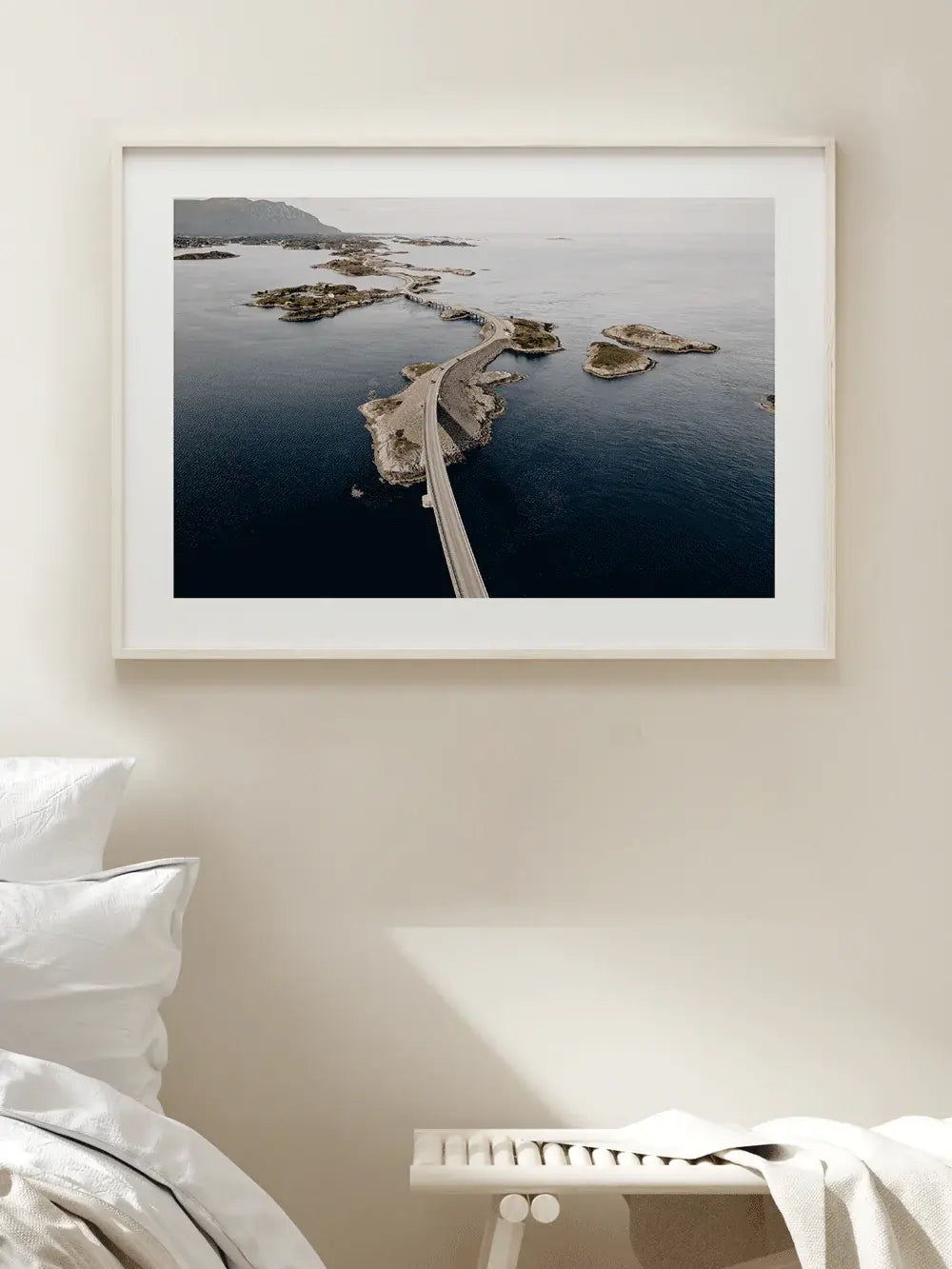 Norwegen Wandbild Atlantic Ocean Road Fotografie