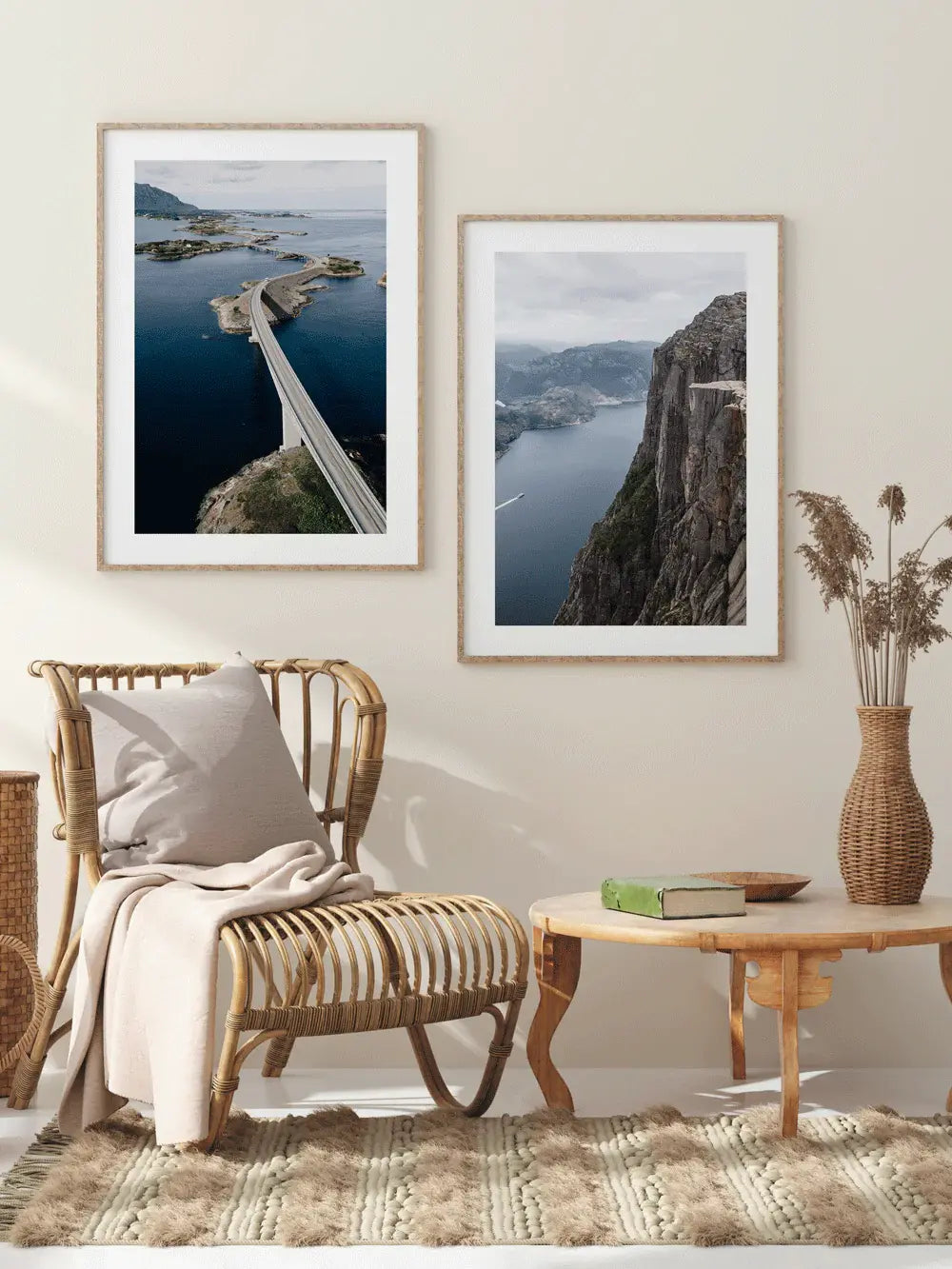 Norwegen Wandbild, Atlantic Ocean Road Fotografie