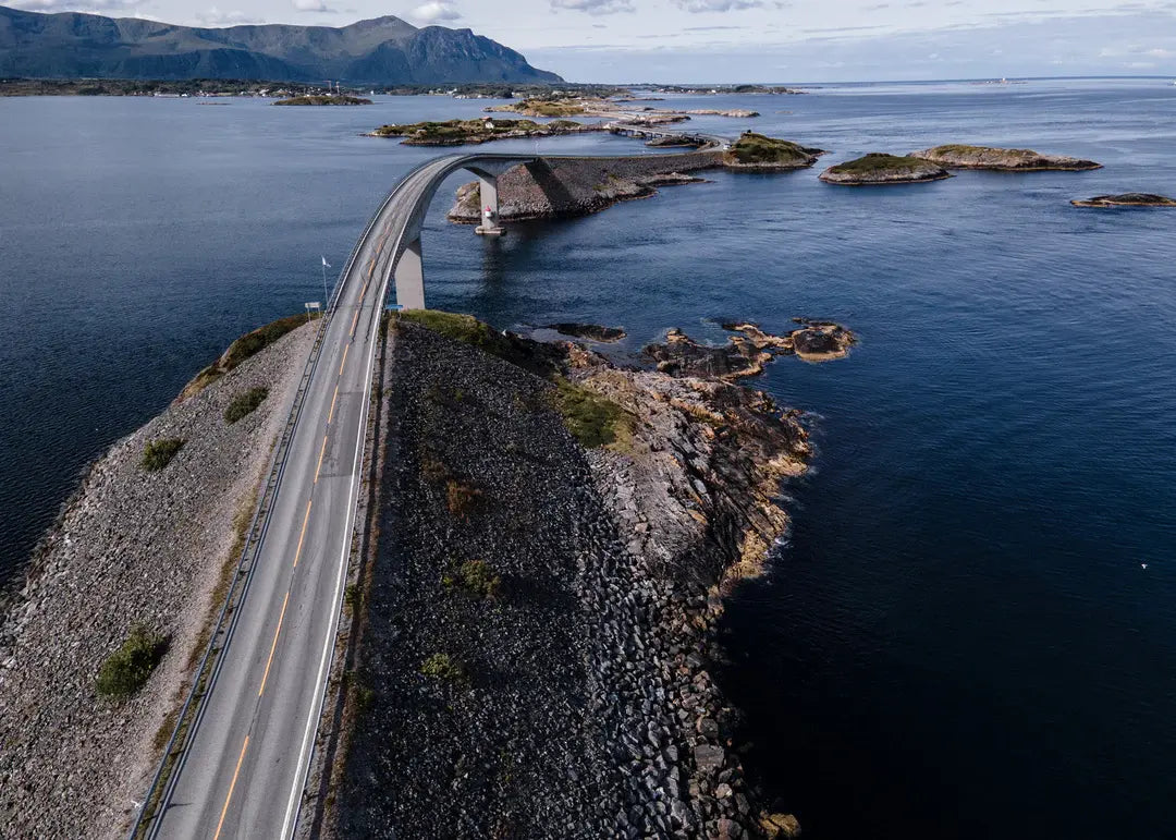 Norwegen Wandbild, Roadtrip Fotografie