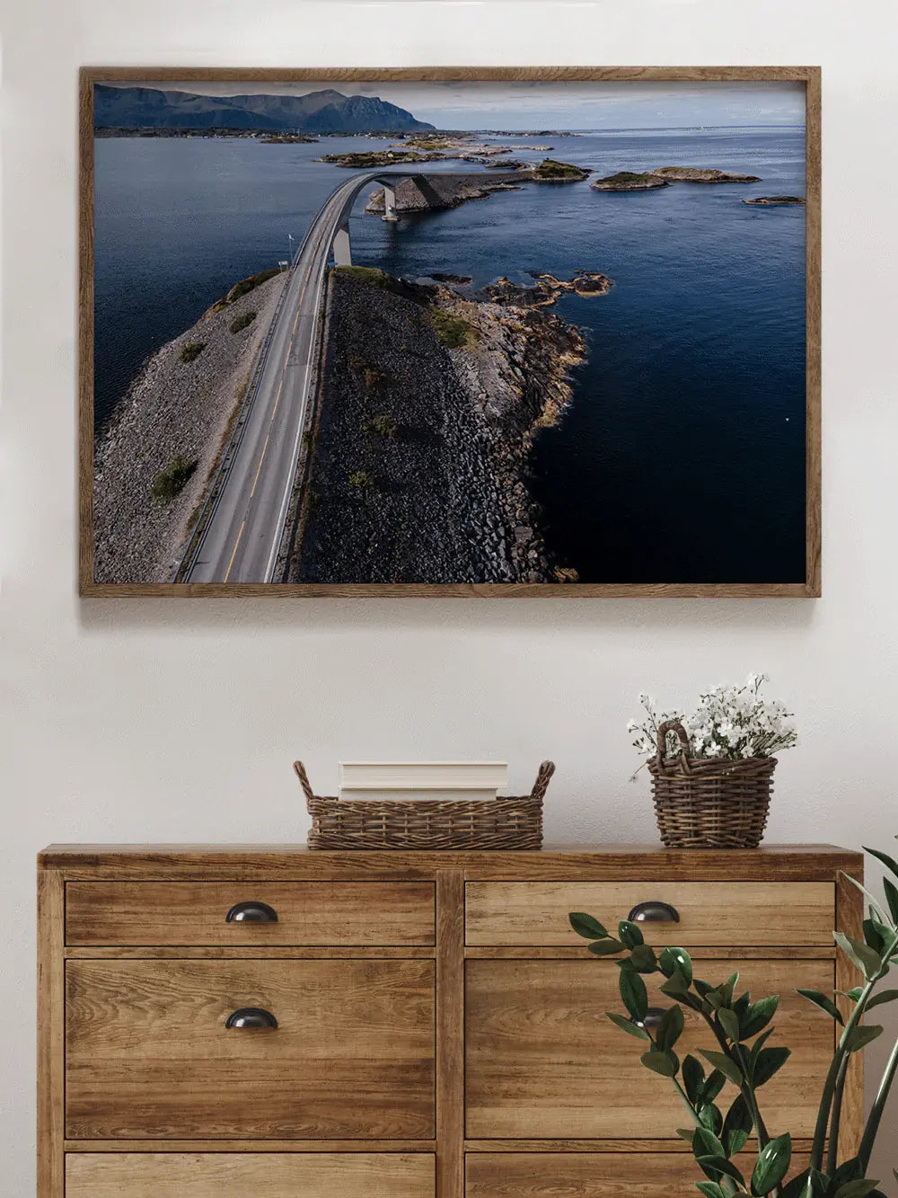 Norwegen Wandbild, Roadtrip Fotografie