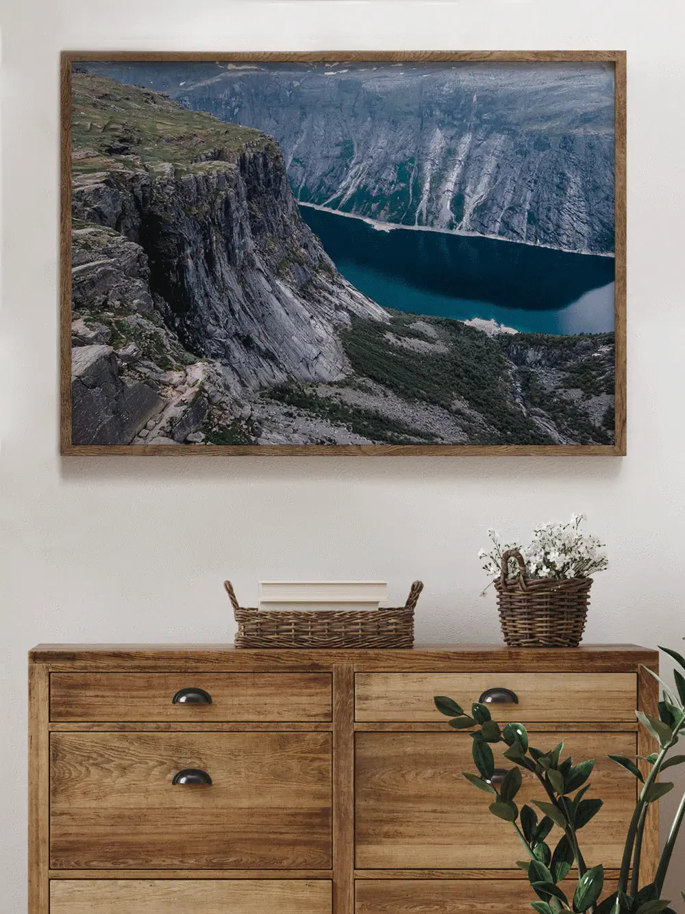 Norwegen Wandbild, Trolltunga Fotografie