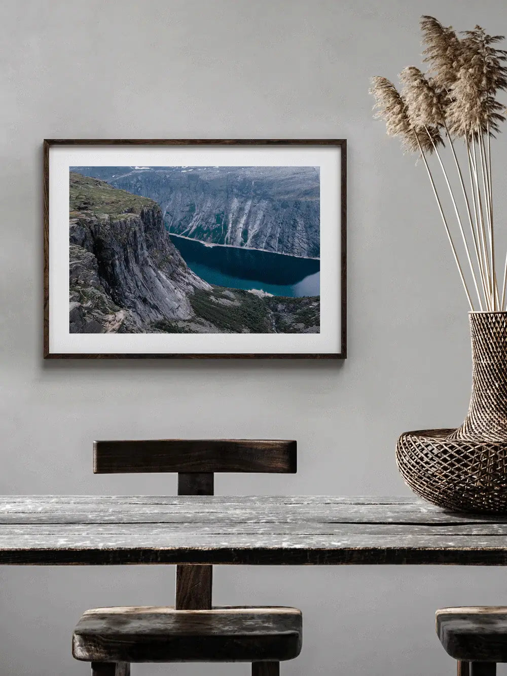 Norwegen Wandbild, Trolltunga Fotografie