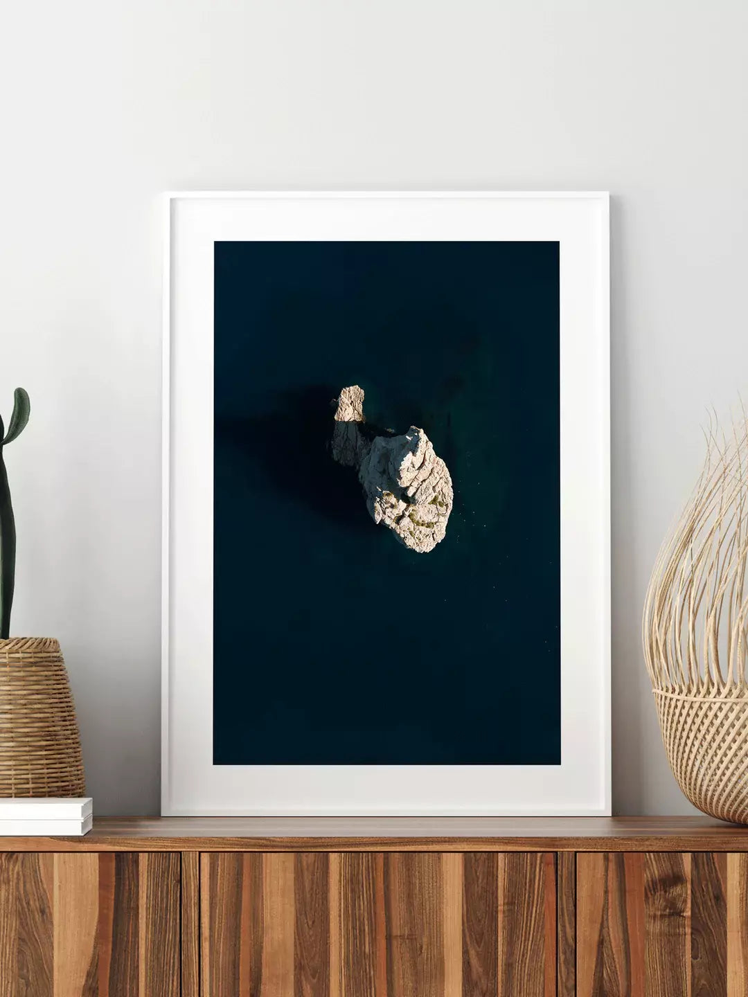 Ocean Rock Benirras Print Ibiza Spanien, Wandbild Fotografe