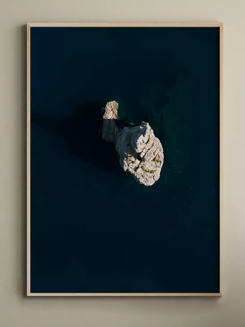 Ocean Rock Benirras Print Ibiza Spanien, Wandbild Fotografe