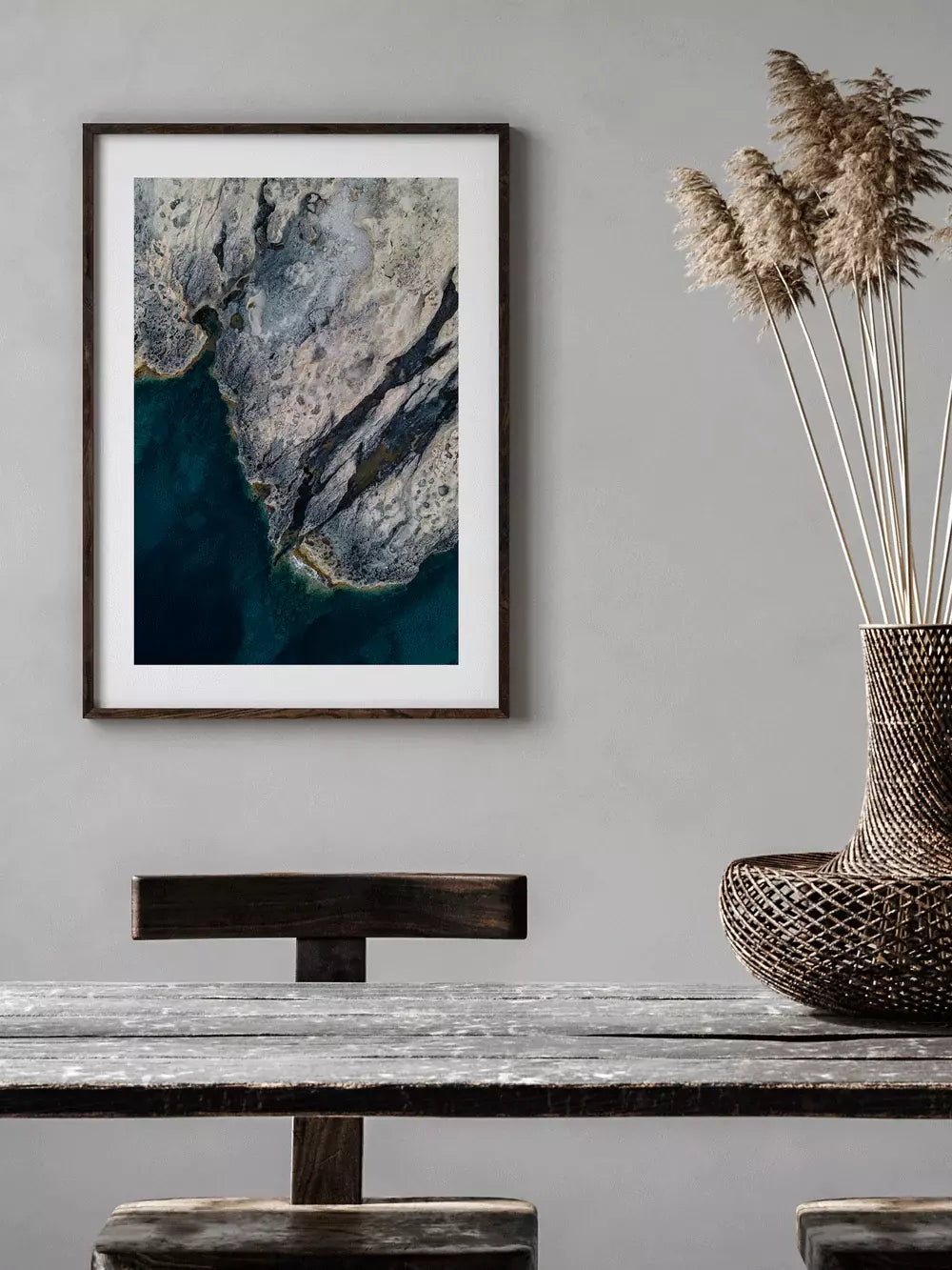 Ocean Rock Ibiza Spanien, Wandbild Fotografie