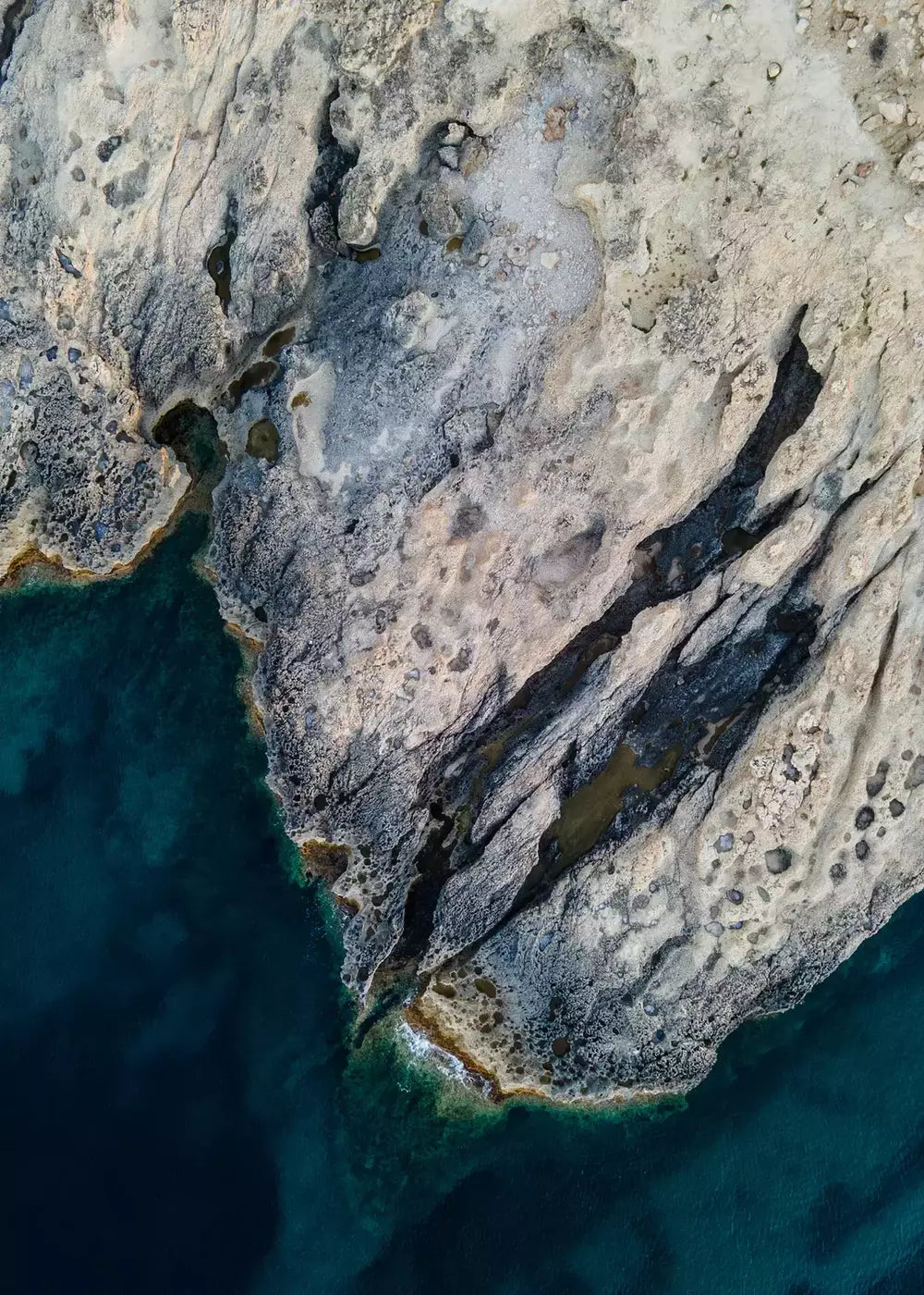 Ocean Rock Ibiza Spanien, Wandbild Fotografie