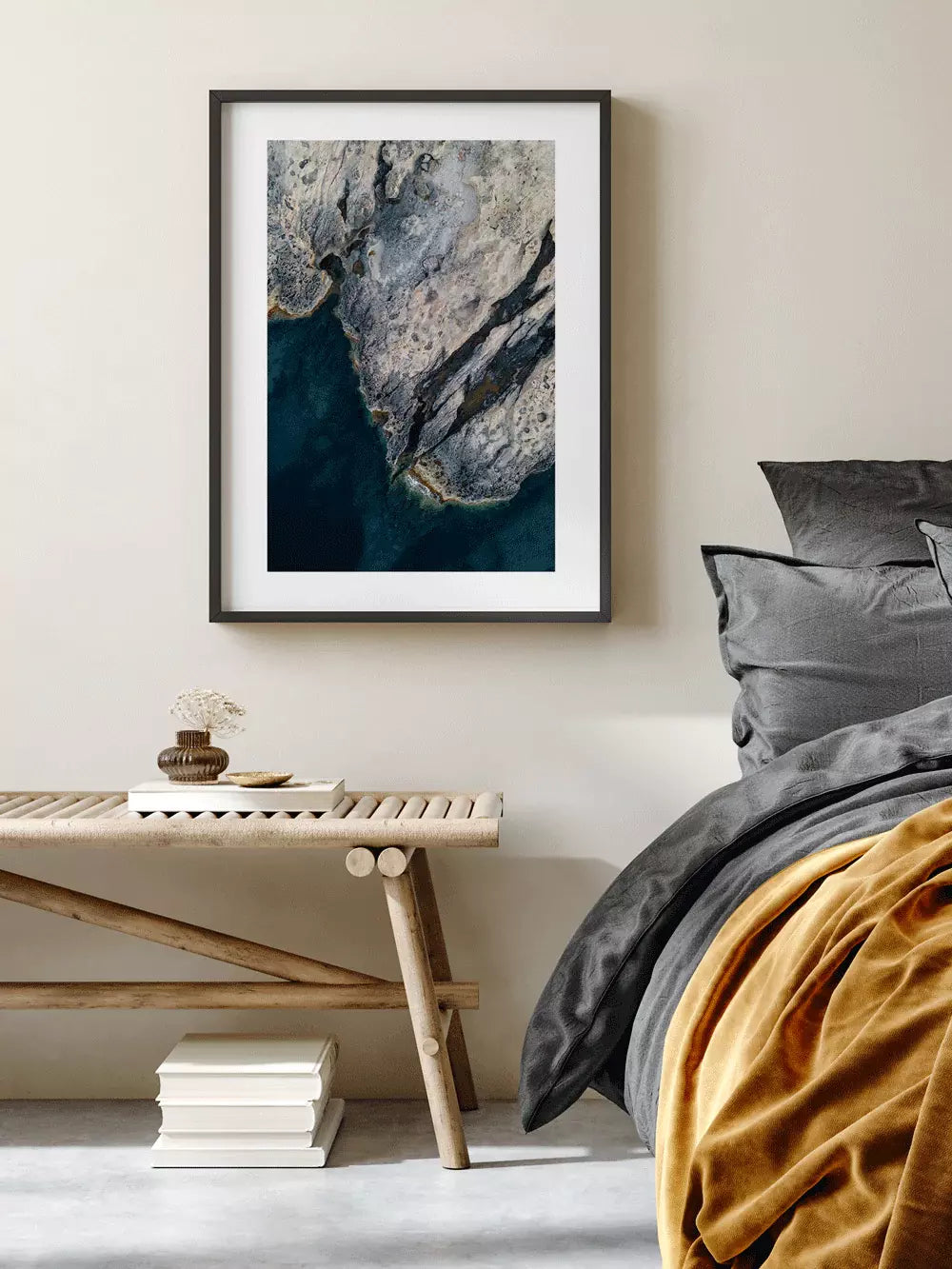 Ocean Rock Ibiza Spanien, Wandbild Fotografie