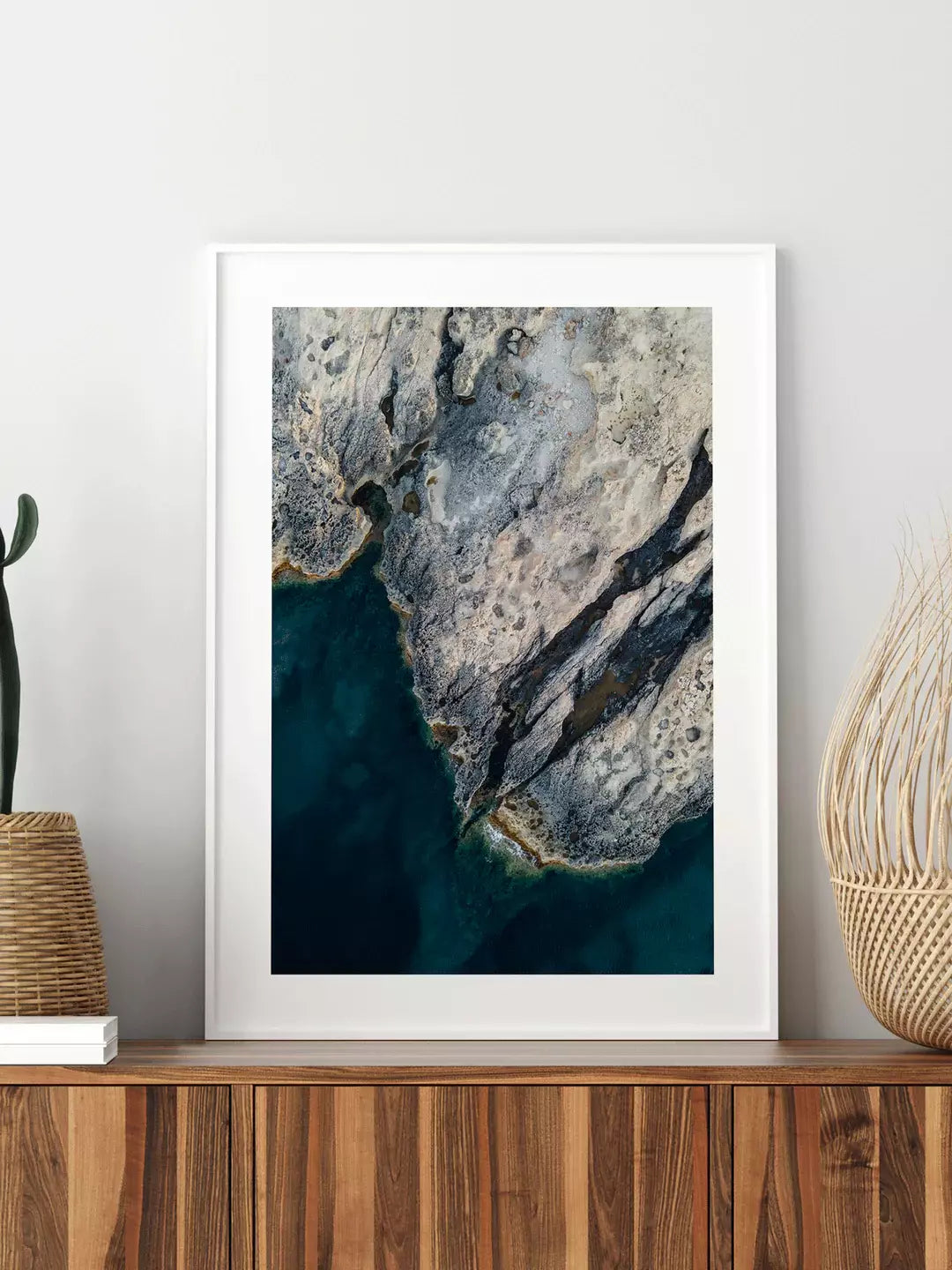 Ocean Rock Ibiza Spanien, Wandbild Fotografie