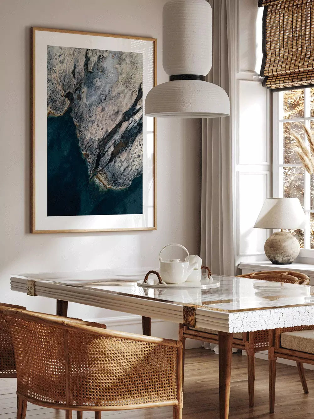 Ocean Rock Ibiza Spanien, Wandbild Fotografie