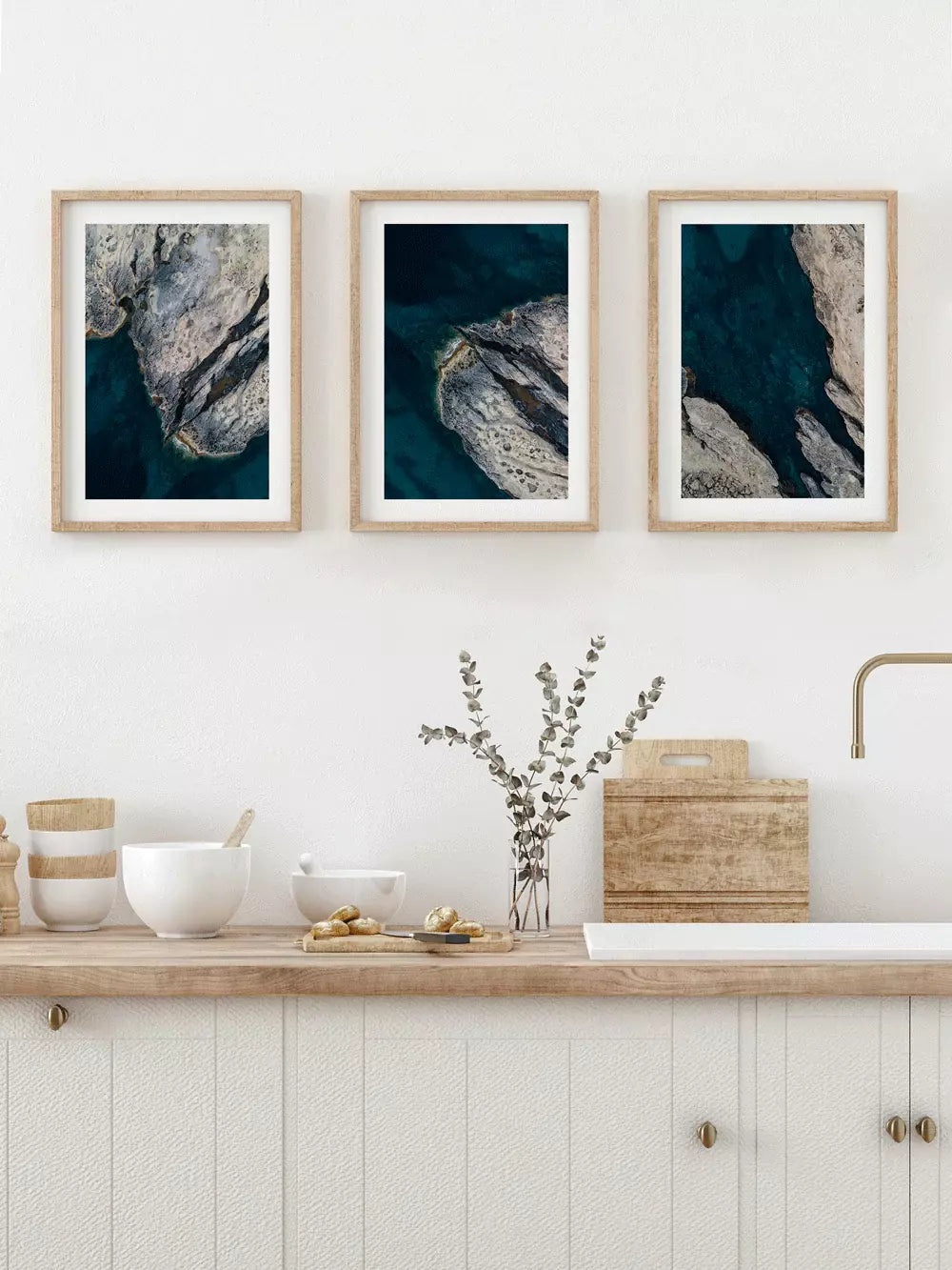 Ocean Rock Ibiza Spanien, Wandbild Fotografie