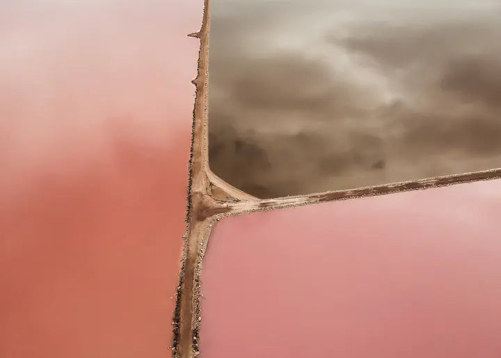 Pink Lake, Australien Wandbild Fotografie