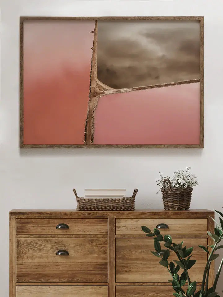 Pink Lake, Australien Wandbild Fotografie