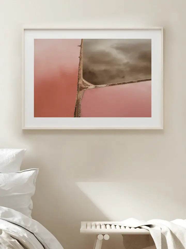 Pink Lake, Australien Wandbild Fotografie