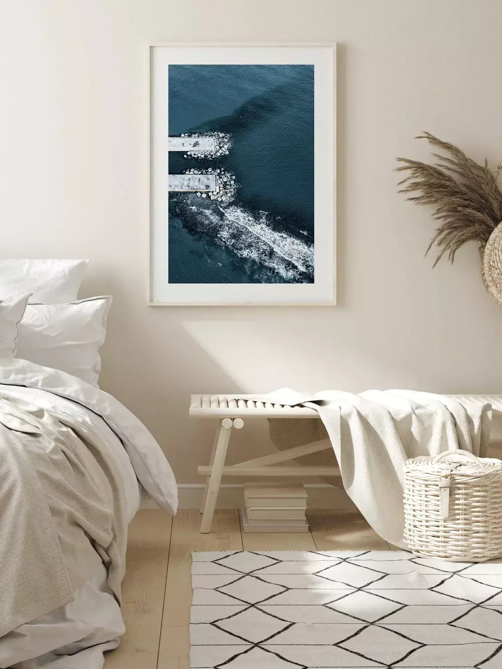 Playa de la Barceloneta, Spanien Wandbild