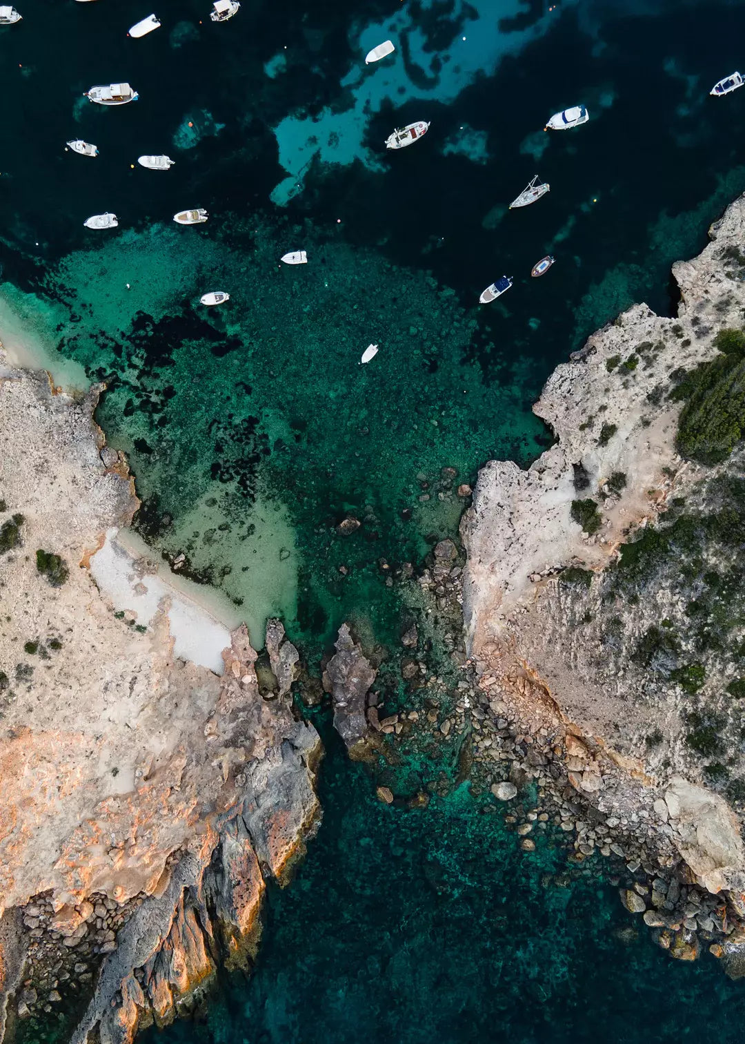 Portinatx Ocean Ibiza, Spanien Wandbild