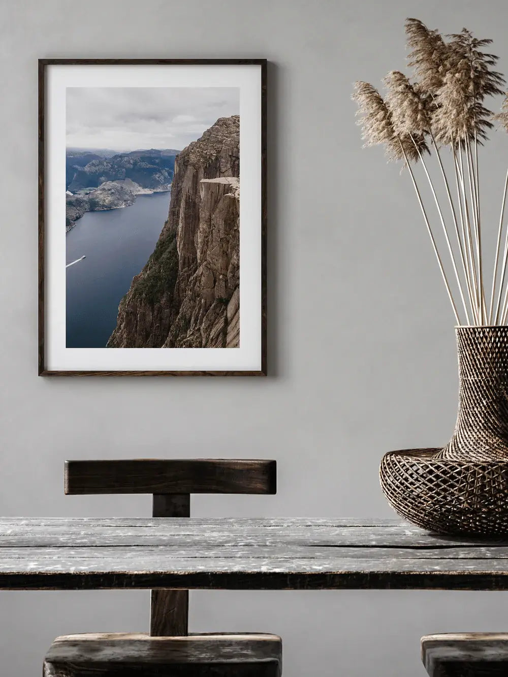 Preikestolen Lysefjord, Norwegen Wandbild