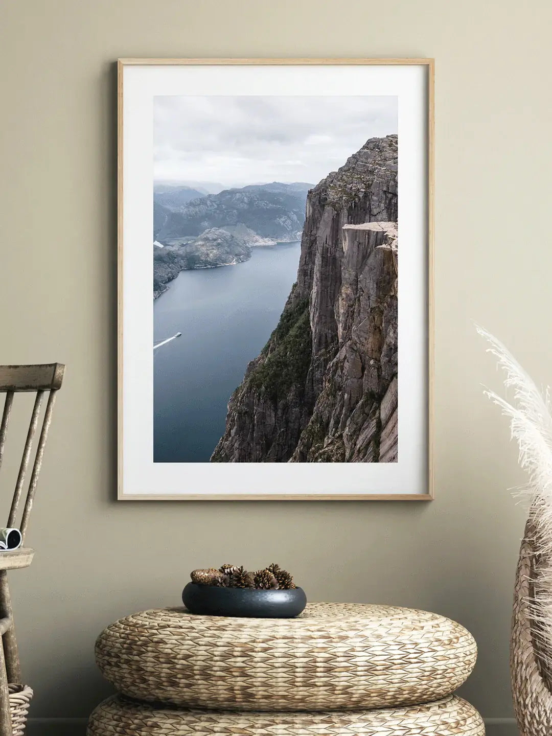 Preikestolen Lysefjord, Norwegen Wandbild