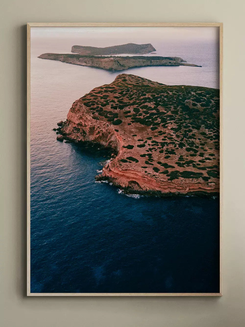 Spanien Wandbild, Rote Inseln Ibiza Fotografie