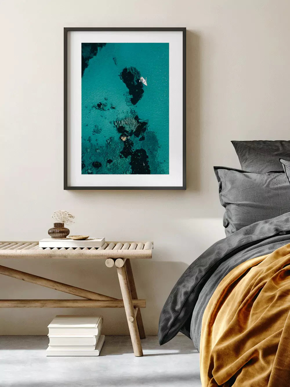 Spanien Wandbild, Schiff Mittelmeer Balearen Ibiza Fotografie