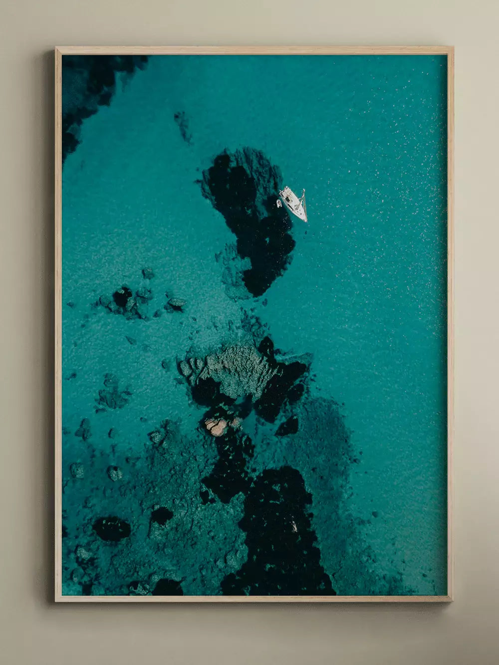 Spanien Wandbild, Schiff Mittelmeer Balearen Ibiza Fotografie