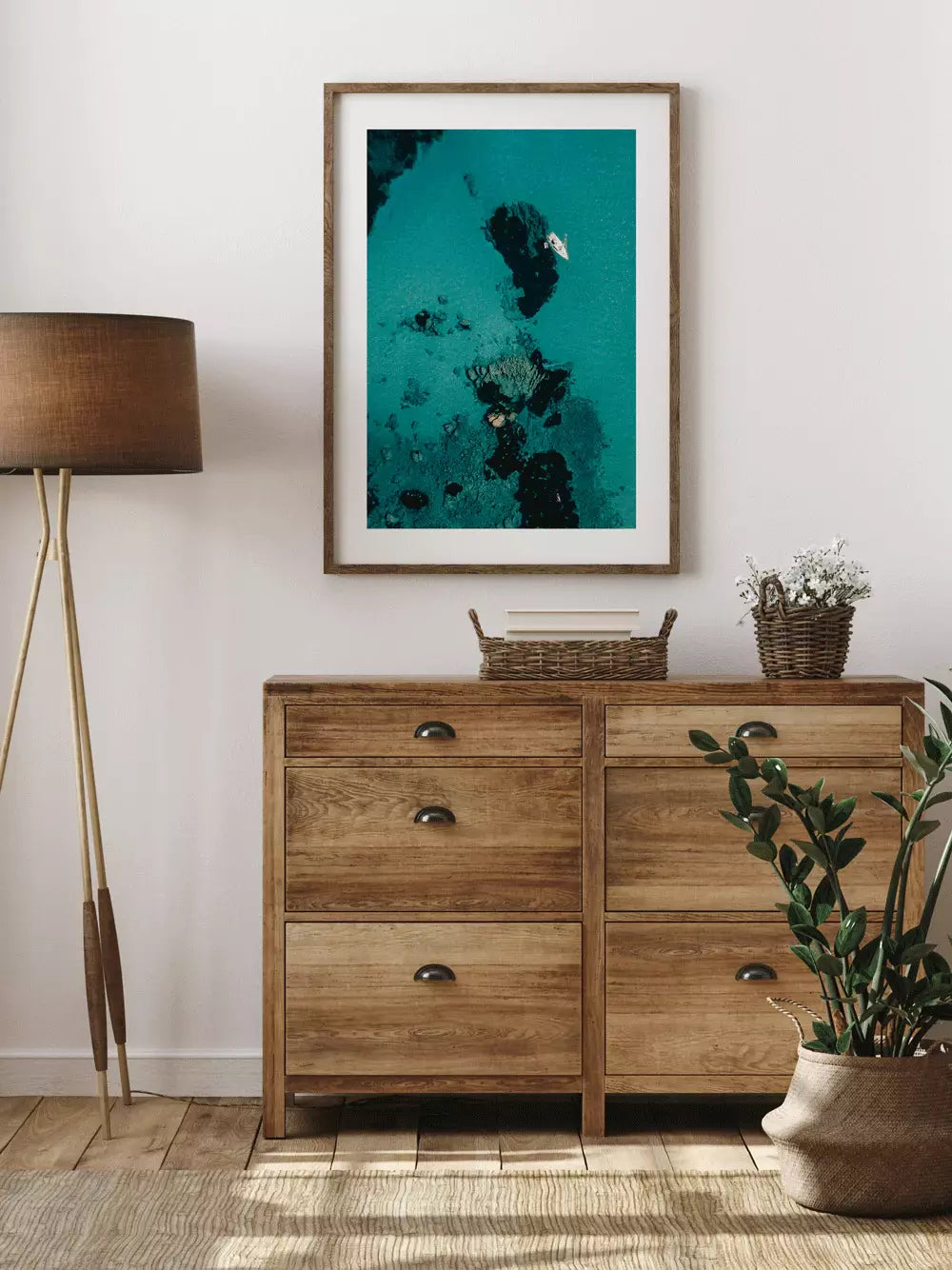 Spanien Wandbild, Schiff Mittelmeer Balearen Ibiza Fotografie