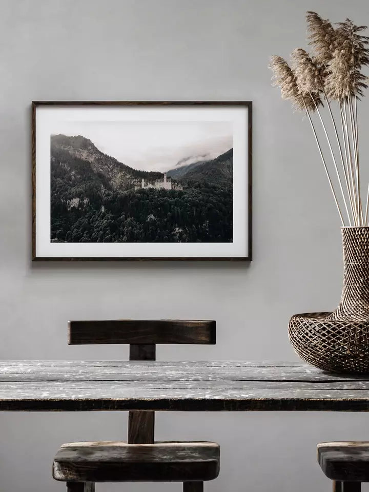 Schloss Neuschwanstein Deutschland, Wandbild Fotografie