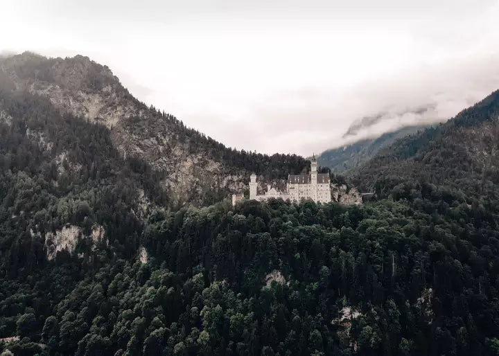 Schloss Neuschwanstein Deutschland, Wandbild Fotografie