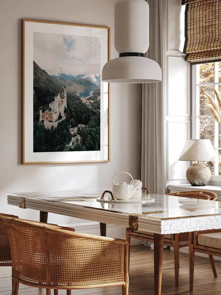 Schloss Neuschwanstein Forggensee, Deutschland Wandbild