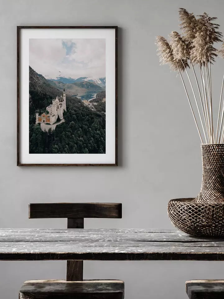 Schloss Neuschwanstein Forggensee, Deutschland Wandbild