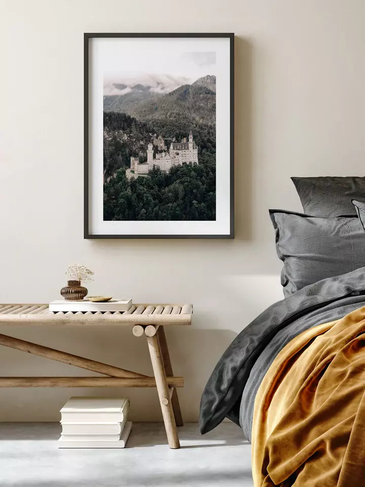 Schloss Neuschwanstein, Deutschland Wandbild Fotografie