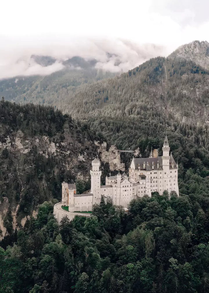 Schloss Neuschwanstein, Deutschland Wandbild Fotografie