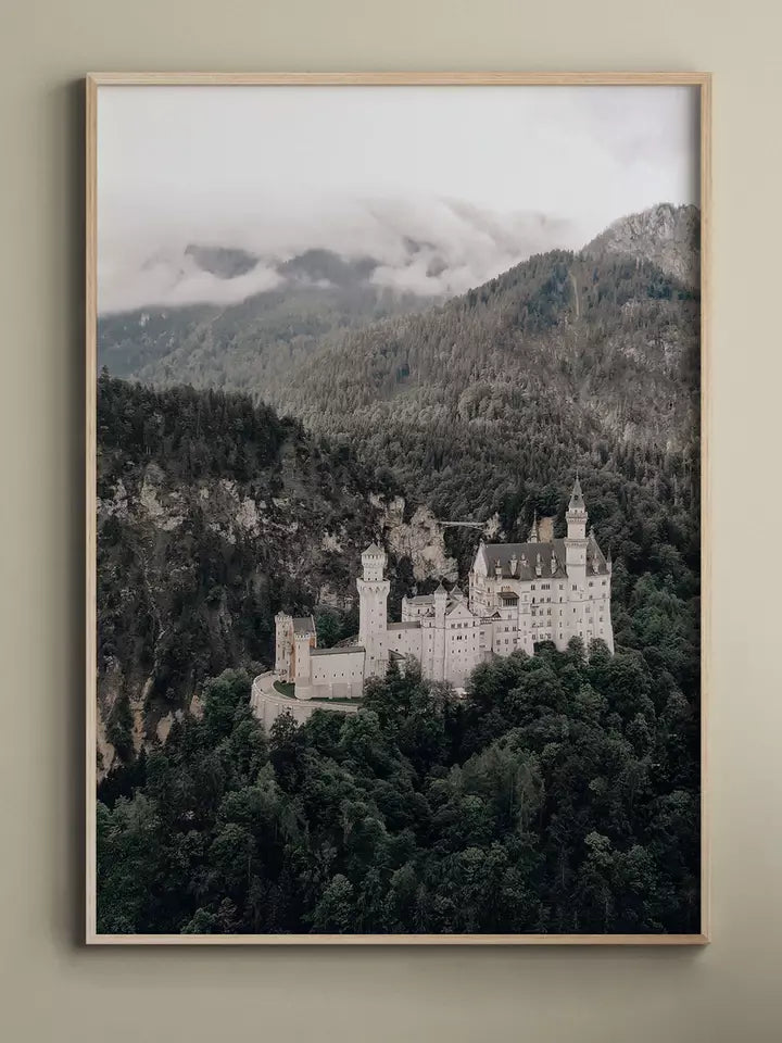 Schloss Neuschwanstein, Deutschland Wandbild Fotografie