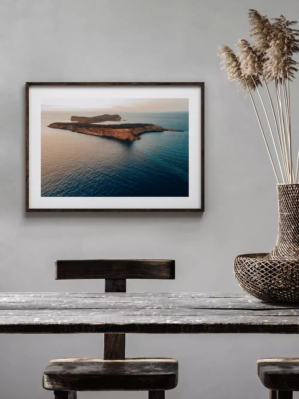 Spanien Wandbild Cala Comte, Insel Ibiza Fotografie