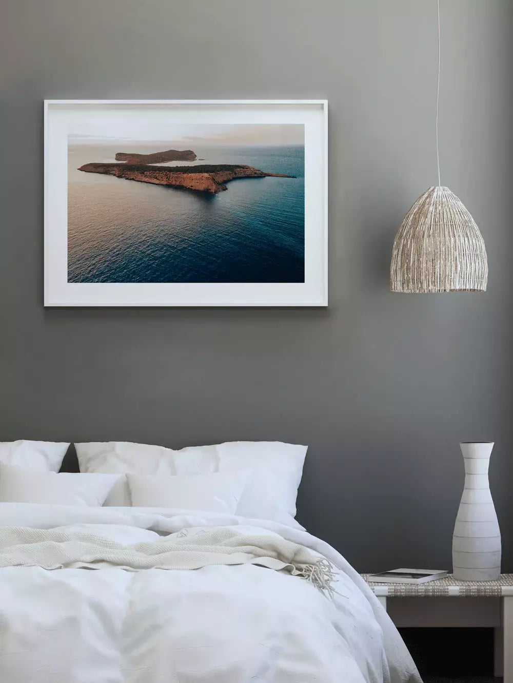 Spanien Wandbild Cala Comte, Insel Ibiza Fotografie