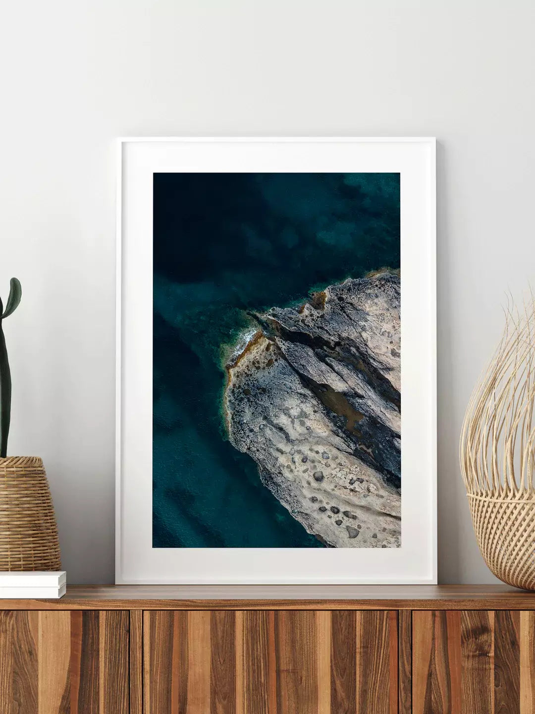 Spanien Wandbild, Küste Meer Felsen Fotografie