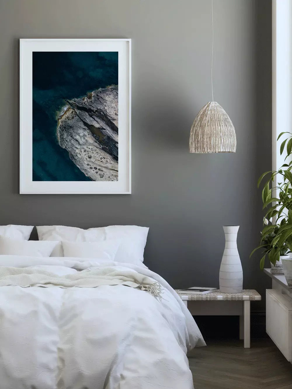 Spanien Wandbild, Küste Meer Felsen Fotografie