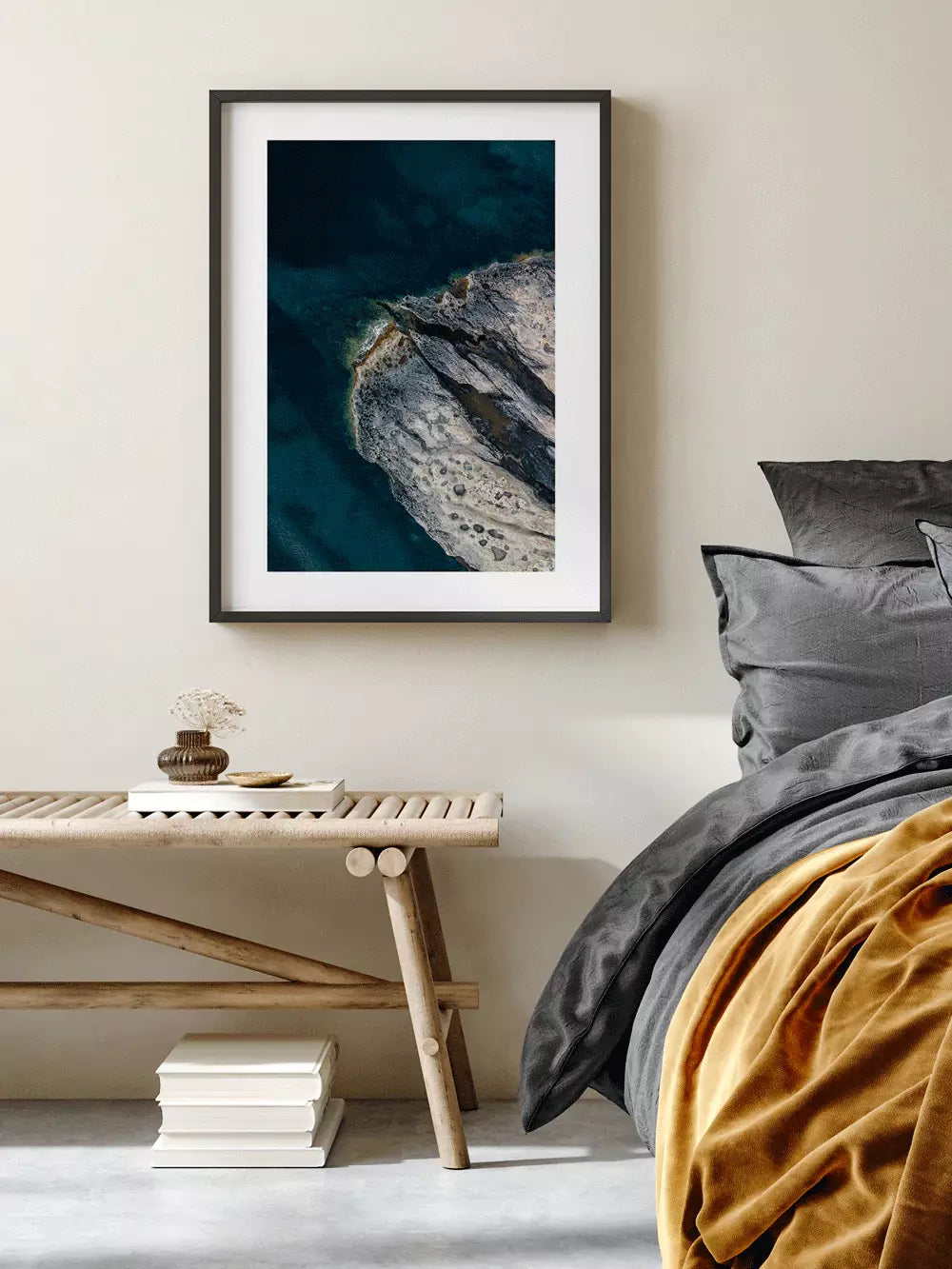 Spanien Wandbild, Küste Meer Felsen Fotografie