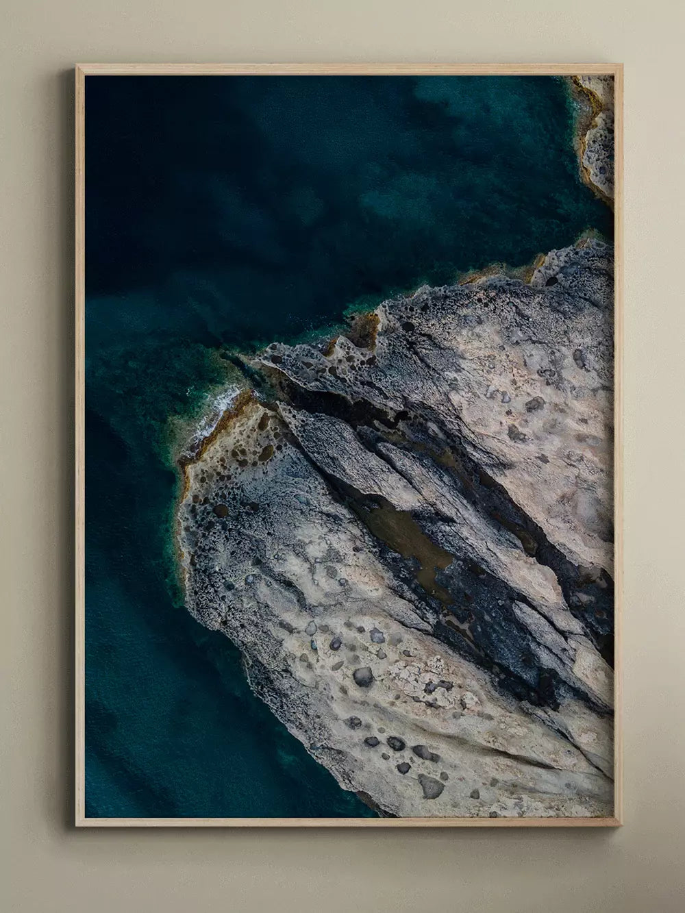Spanien Wandbild, Küste Meer Felsen Fotografie